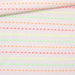 Fluor Stitches Stripes on Poplin (1 Meter Remnant)-Remnant-FabricSight