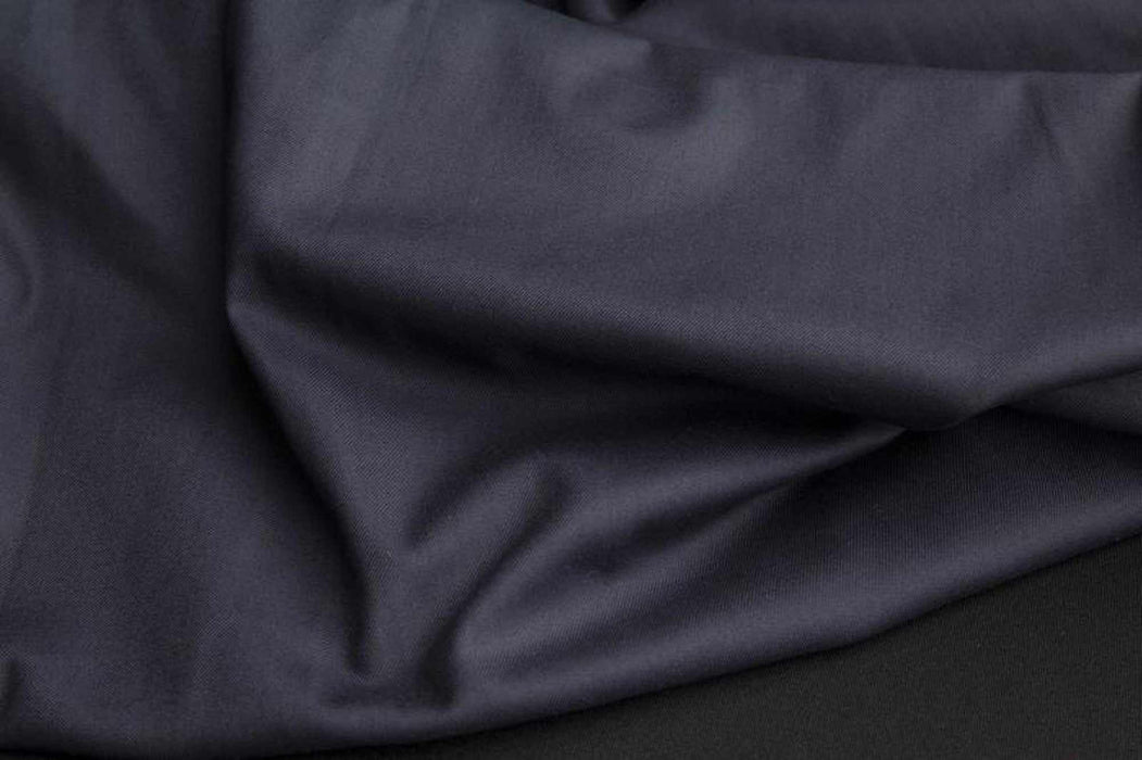 Formal Stretch Twill – Recycled Polyester Blend for Tailoring - ARAGON-Fabric-FabricSight