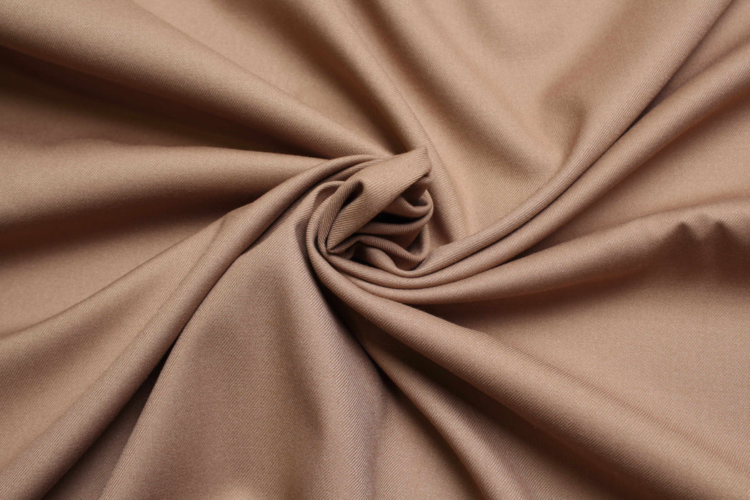 Formal Stretch Twill – Recycled Polyester Blend for Tailoring - ARAGON-Fabric-FabricSight