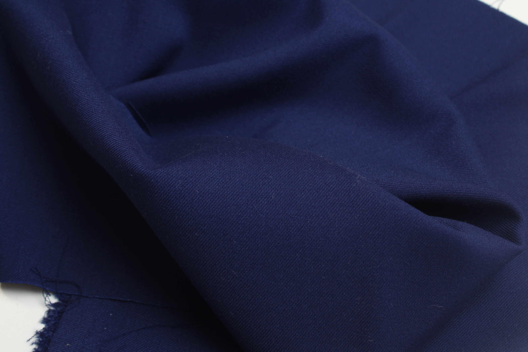 Formal Stretch Twill – Recycled Polyester Blend for Tailoring - ARAGON-Fabric-FabricSight