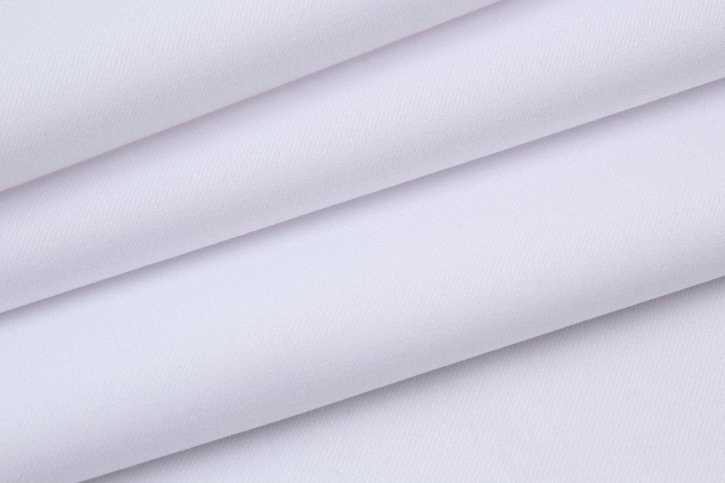 Formal Stretch Twill – Recycled Polyester Blend for Tailoring - ARAGON-Fabric-FabricSight