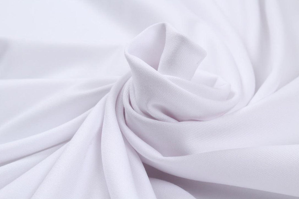 Formal Stretch Twill – Recycled Polyester Blend for Tailoring - ARAGON-Fabric-FabricSight