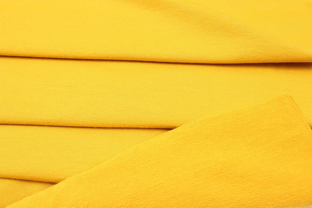 French Terry Organic Cotton Stretch for Sweatshirts-Fabric-FabricSight