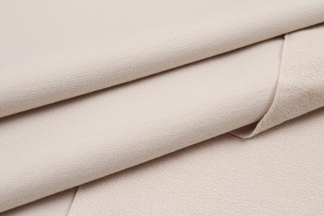 French Terry Organic Cotton Stretch for Sweatshirts-Fabric-FabricSight