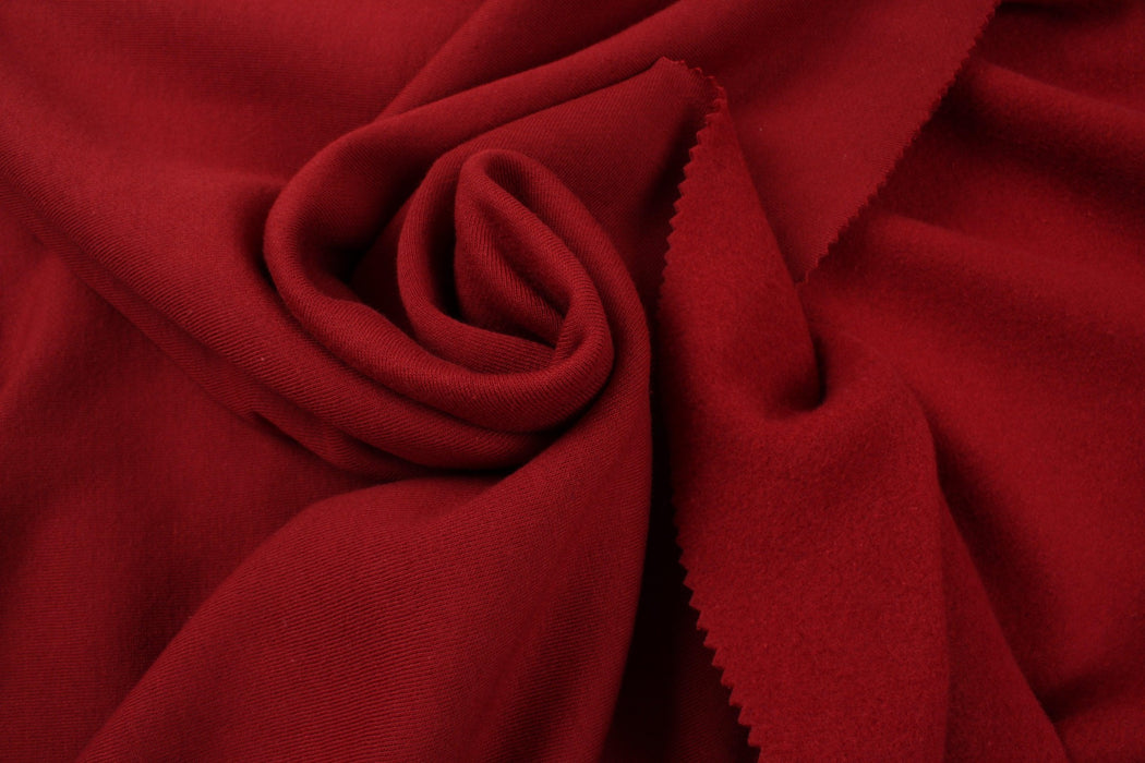 SWATCH-Heavy Brushed Fleece – Organic Cotton & Recycled Polyester – 30+ Colors-Fabric-FabricSight