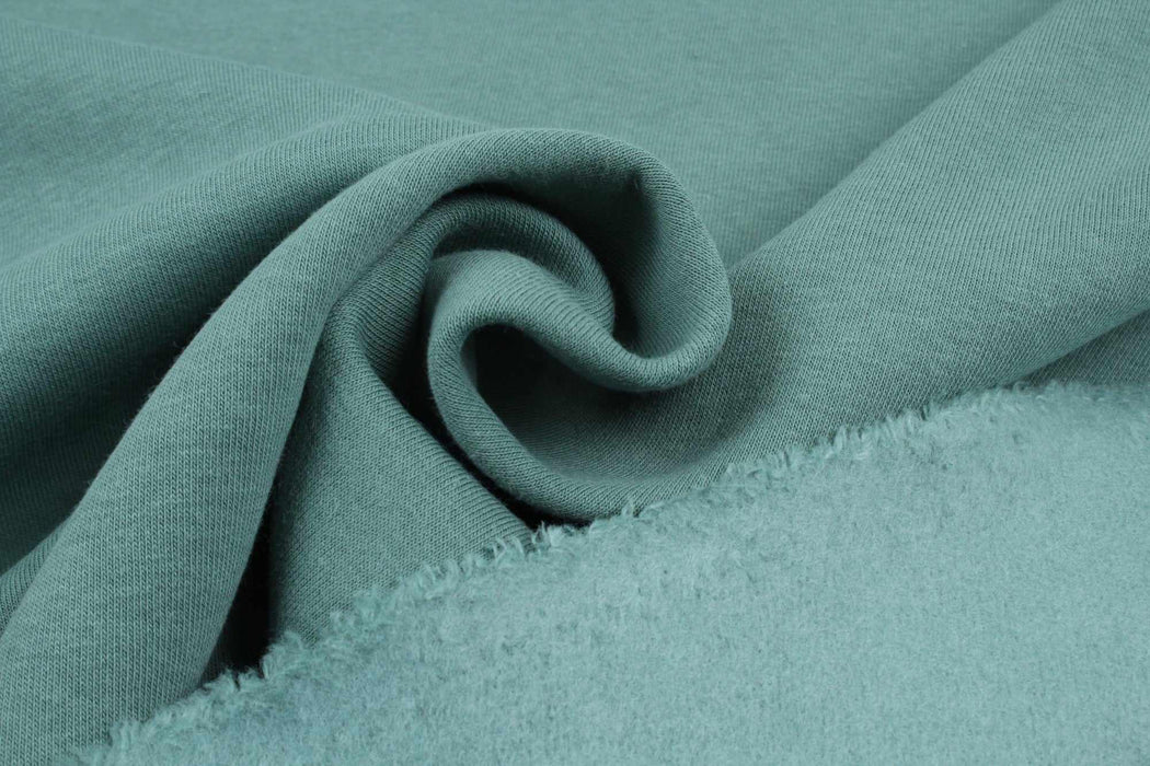 SWATCH-Heavy Brushed Fleece – Organic Cotton & Recycled Polyester – 30+ Colors-Fabric-FabricSight