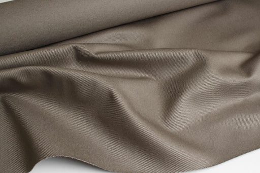 Heavy Cotton Twill for Coats and Accessories and Trench Coats - Light Khaki - Remnant-Remnant-FabricSight