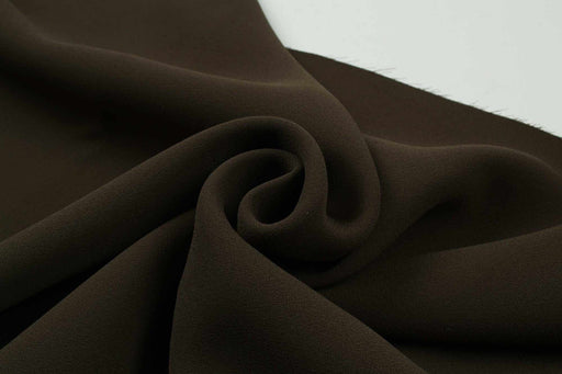 Heavy Weight Crepe Polyester for Outwear - Dark Khaki-Fabric-FabricSight