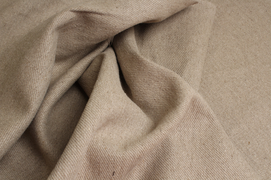 Heavyweight Linen Twill – European Flax® – Natural Linen Fabric-Fabric-FabricSight