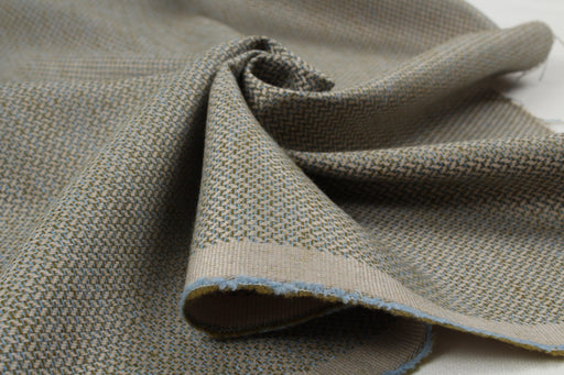 Herringbone for Jackets and Bottoms - Wool/Polyester-Fabric-FabricSight