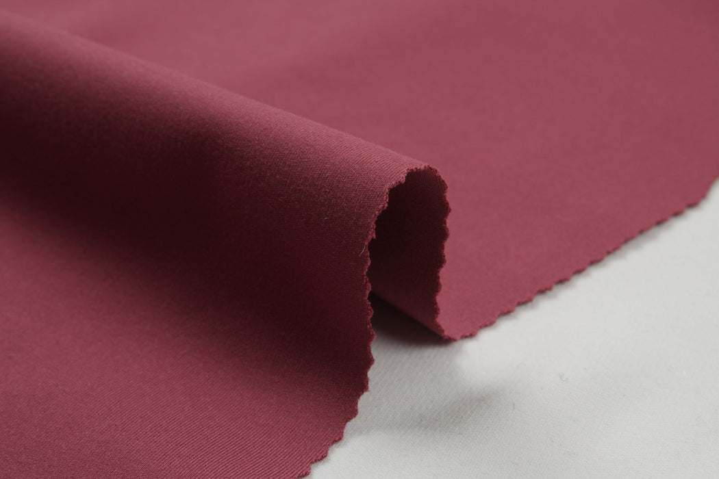 swatch-Stretch Performance Polyester Interlock for Sportswear - 6 Colors Available-Fabric-FabricSight