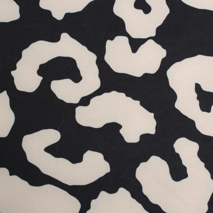 High Compression Interlock Fabric – Stretch Performance Knit – Leopard Print-Fabric-FabricSight