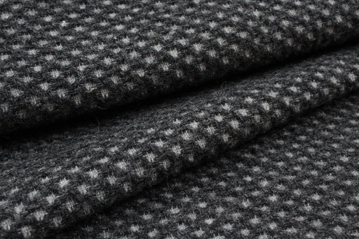 Honeycomb Recycled Wool for Coats-Fabric-FabricSight