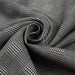 Jacquard Checks of Silk and Polyester - Black and White-Fabric-FabricSight