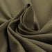 Knitted Cotton Twill - Khaki (Remnant)-Remnant-FabricSight