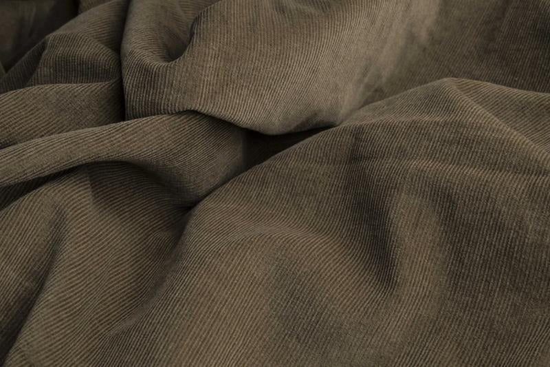 Light Cotton Corduroy - AIDAR - Beige-Fabric-FabricSight