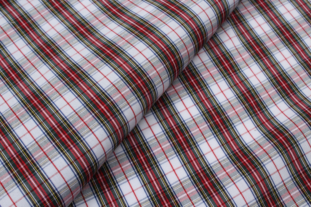 Light Cotton Poplin - Checks - 11 Variants Available-Fabric-FabricSight