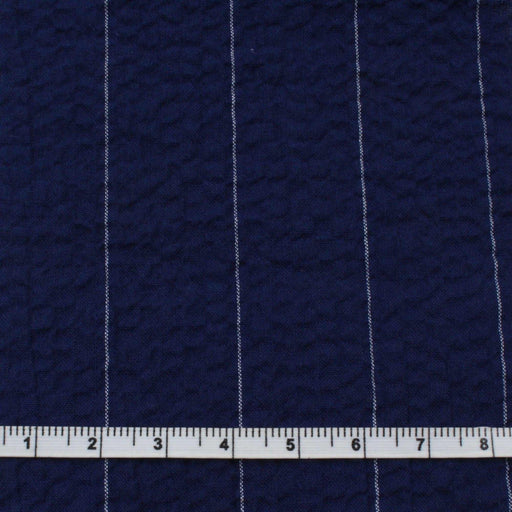 Light Cotton Seersucker - Stripes - 4 Variants Available-Fabric-FabricSight