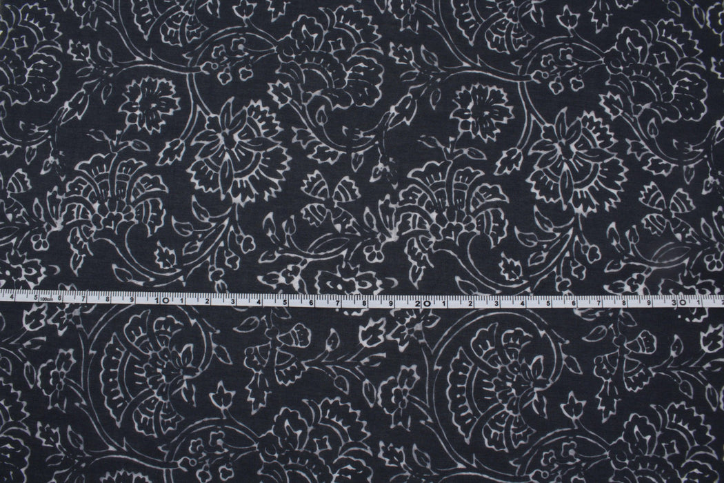 Light Cotton Voile - Batik Digital Print - 4 Variants Available-Fabric-FabricSight