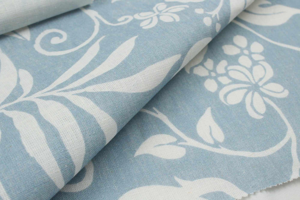 Light Linen Viscose Fabric - Floral Digital Print - 5 Variants Available-Fabric-FabricSight