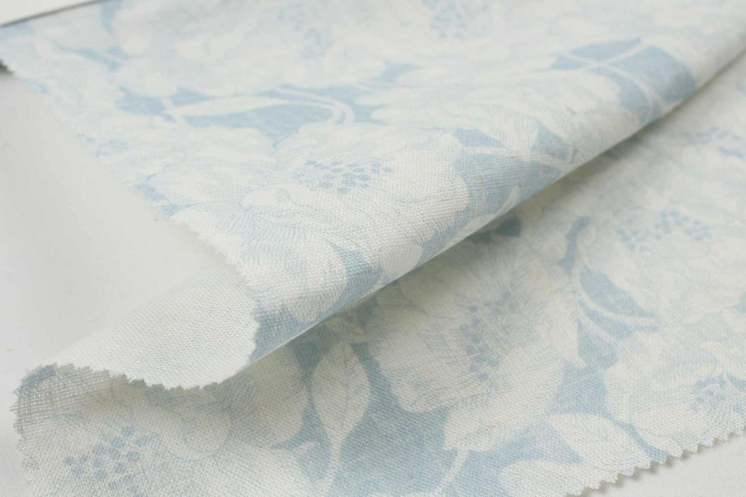 Light Linen Viscose Fabric - Floral Digital Print - 5 Variants Available-Fabric-FabricSight
