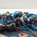 Light Polyester Bambula - Paisley XL Print (Blue) - M.O.Q 30 Mts-Fabric-FabricSight