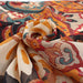 Light Polyester Bambula - Paisley XL Print (Orange) - M.O.Q 30 Mts-Fabric-FabricSight