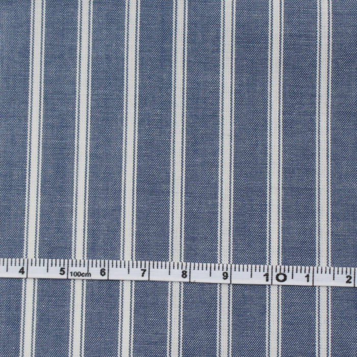 Light-Weight Cotton Stripes for Shirting - 7 Variants Available-Fabric-FabricSight