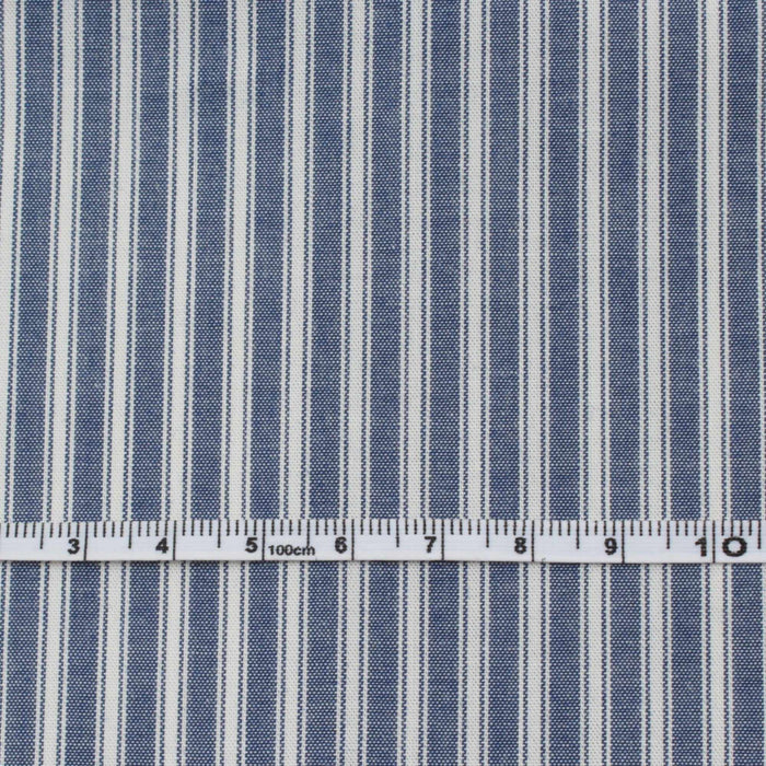 Light-Weight Cotton Stripes for Shirting - 7 Variants Available-Fabric-FabricSight
