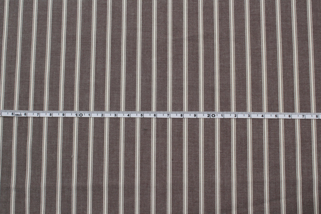 Light-Weight Cotton Stripes for Shirting - 7 Variants Available-Fabric-FabricSight