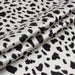 Light-Weight Satin - Black and White Leopard Print-Fabric-FabricSight