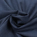 Light-Weight Stretch Wool - Small Checks - Blue-Fabric-FabricSight