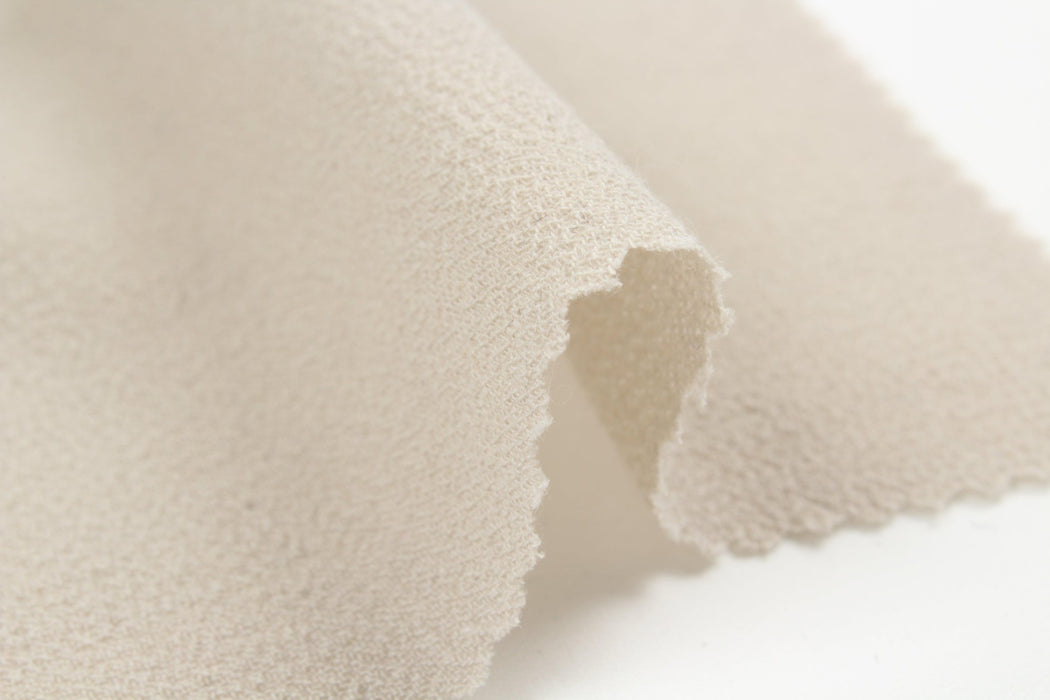 Light Wool Crepe - Stretch - 2 Colors Available-Fabric-FabricSight