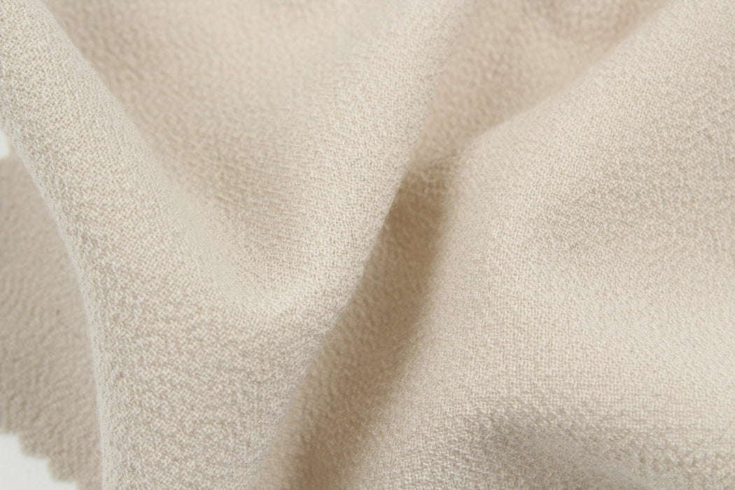 Light Wool Crepe - Stretch - 2 Colors Available-Fabric-FabricSight