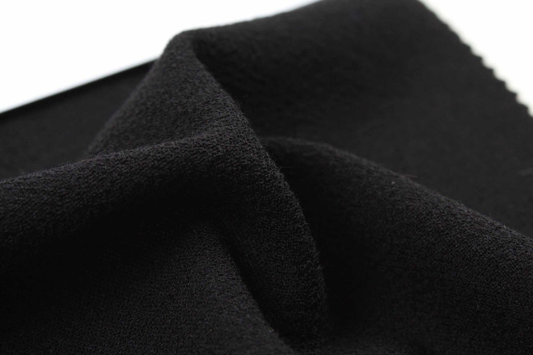 Light Wool Crepe - Stretch - 2 Colors Available-Fabric-FabricSight