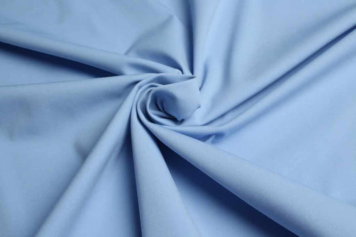 Lightweight Interlock Polyamide for Swimwear and Sportswear - Placid Blue - Remnant-Remnant-FabricSight