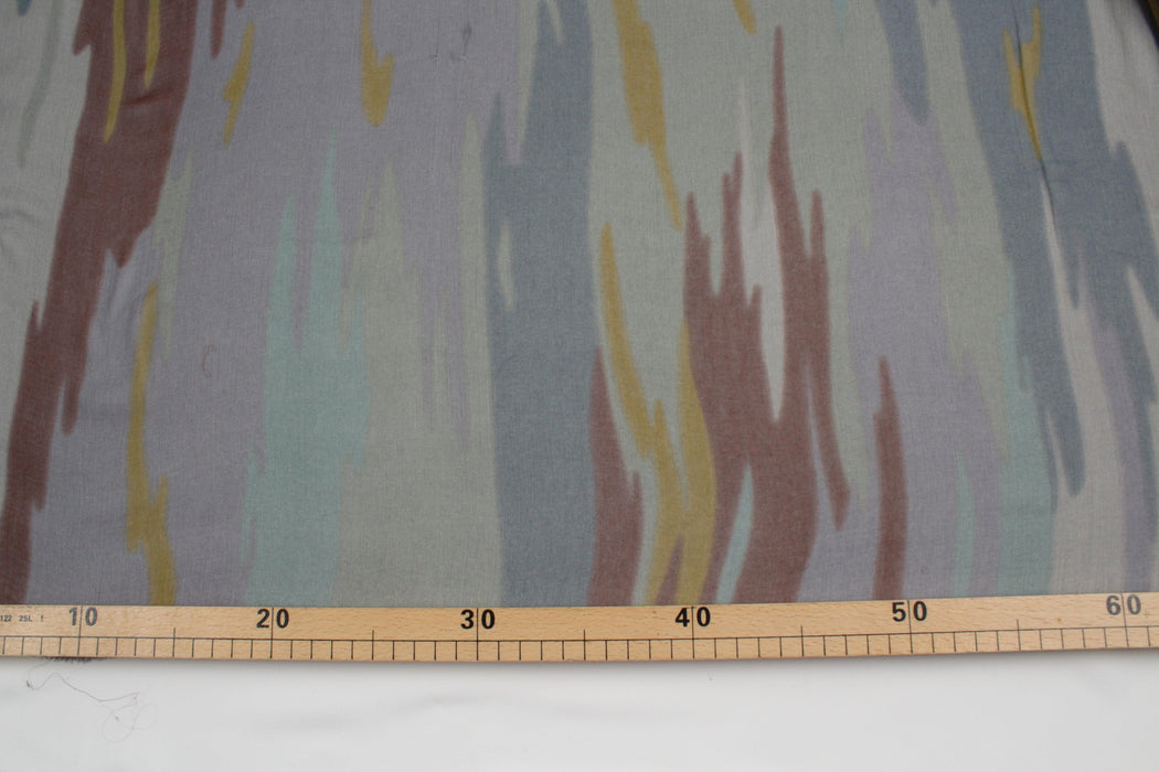 Lightweight Viscose Gauze - Abstract Print-Fabric-FabricSight
