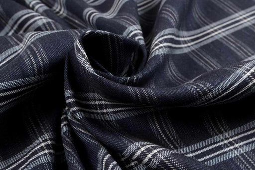 Linen Blend for Jackets - Checks-Fabric-FabricSight