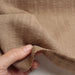 Linen Cotton Barré Etamine – Washed Texture – European Flax Blend-Fabric-FabricSight