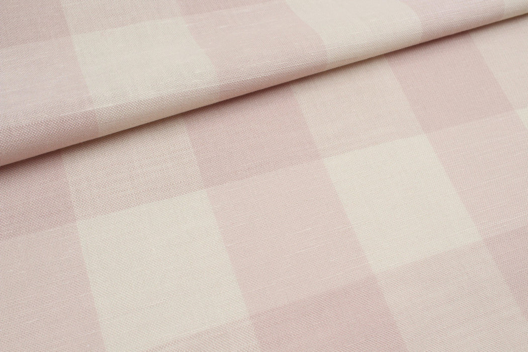 Linen Cotton Bicolor Gingham for Shirts and Dresses-Fabric-FabricSight