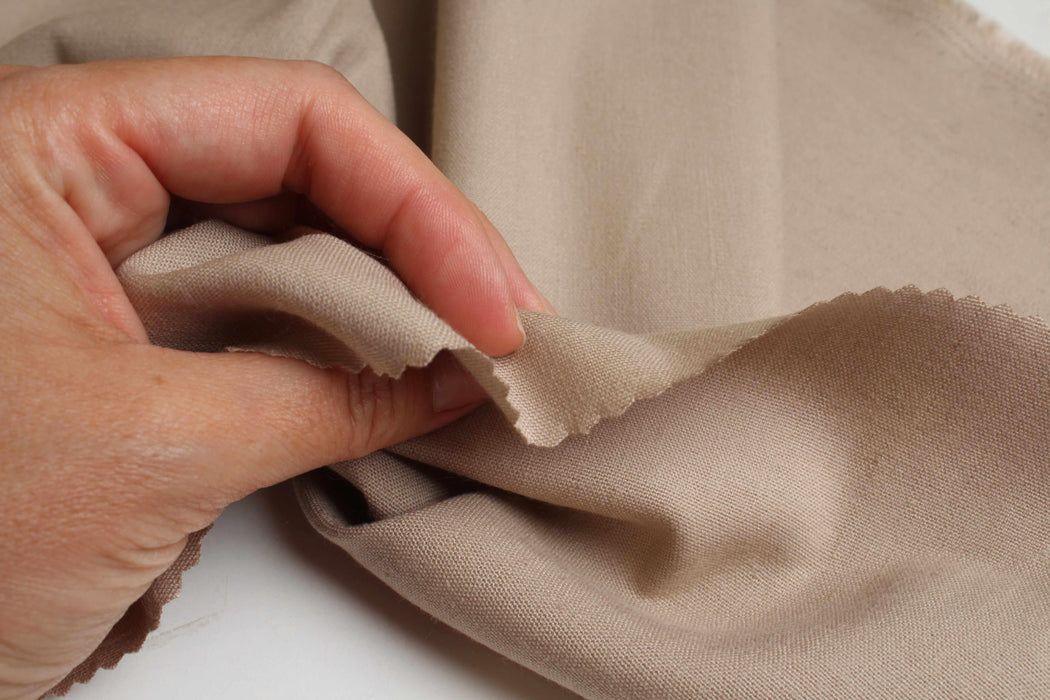 Linen Cotton Stretch for Bottoms - Mid-weight - 2 Colors Available-Fabric-FabricSight