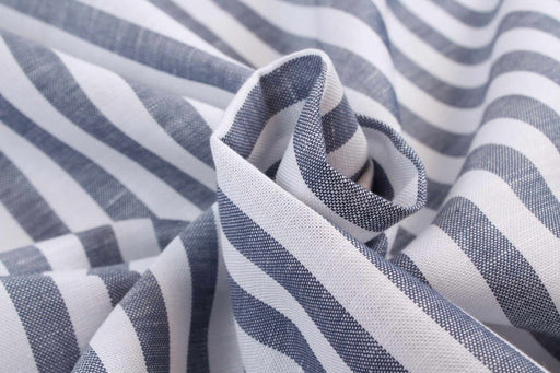 Linen Cotton Stripes - 5 colors-Fabric-FabricSight