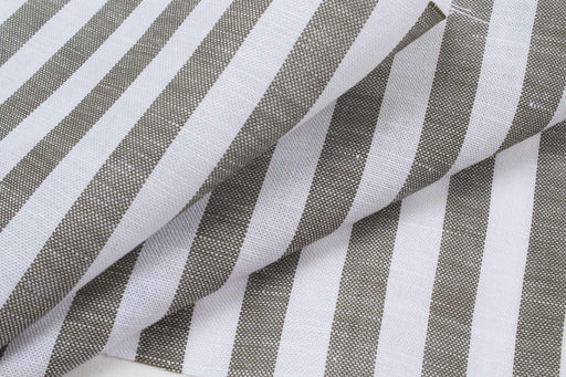 Linen Cotton Stripes - 5 colors-Fabric-FabricSight