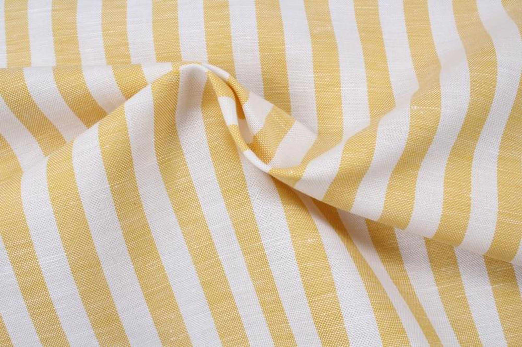 Linen Cotton Stripes - 5 colors-Fabric-FabricSight