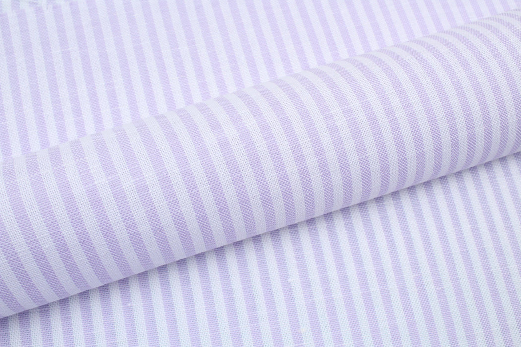 Linen Cotton Stripes - 6 colors-Fabric-FabricSight