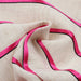Linen Shiny Stripes Fabric - 2 Colors Available-Fabric-FabricSight
