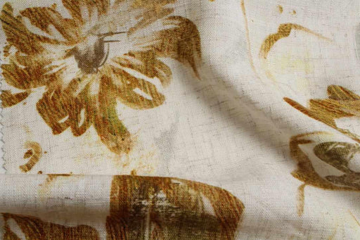 swatch-Linen Viscose Floral Fabric – Soft & Fluid – 180 g/m²-Fabric-FabricSight