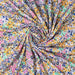 Linen Viscose Floral Print Fabric – Soft & Fluid – 195 g/m²-Fabric-FabricSight