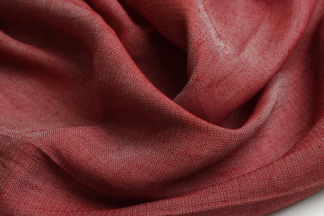 Linen & Viscose Micro Herringbone – Lightweight Yarn-Dyed Fabric-Fabric-FabricSight