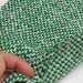 Luxury 100% Wool Bouclé Tweed – Green & Ecru – Designer Stock-Fabric-FabricSight